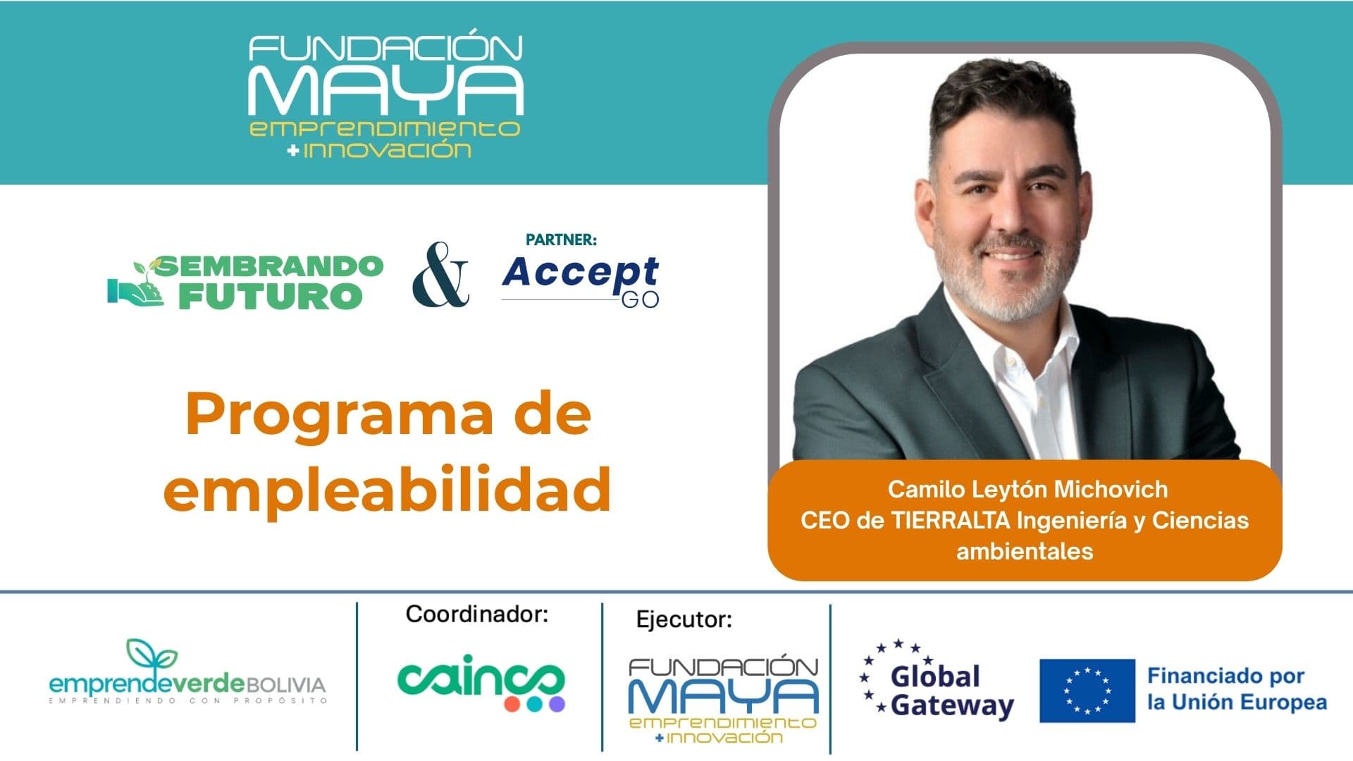 El programa de empleabilidad potenció el liderazgo juvenil con webinar exclusivo facilitado por Camilo Leytón